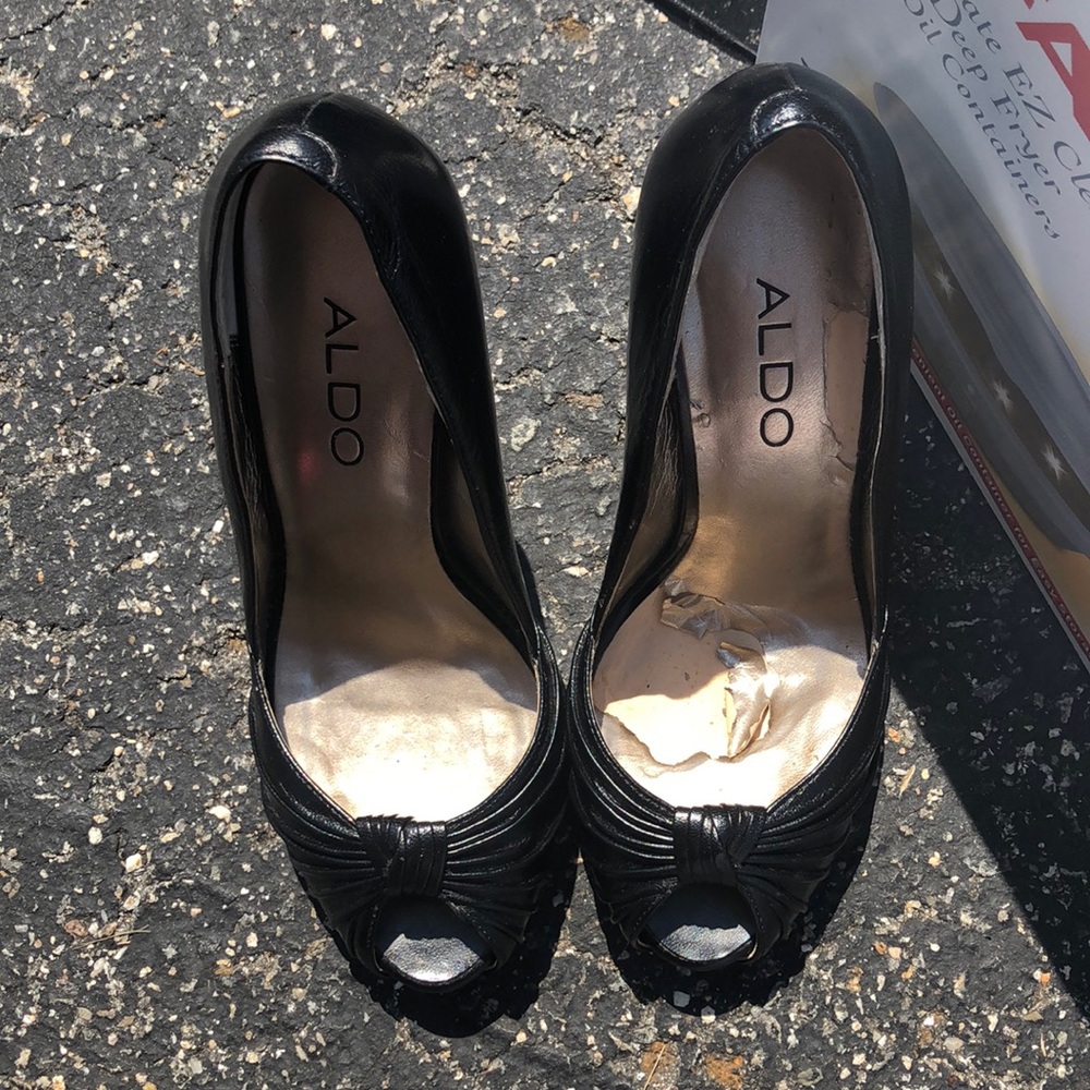 Also black heels